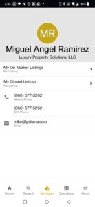 Your Agent's Info